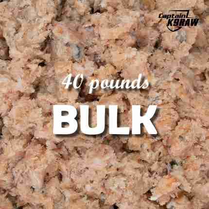 Raw Dog Food_BULK Salmon Basic_CaptainK9