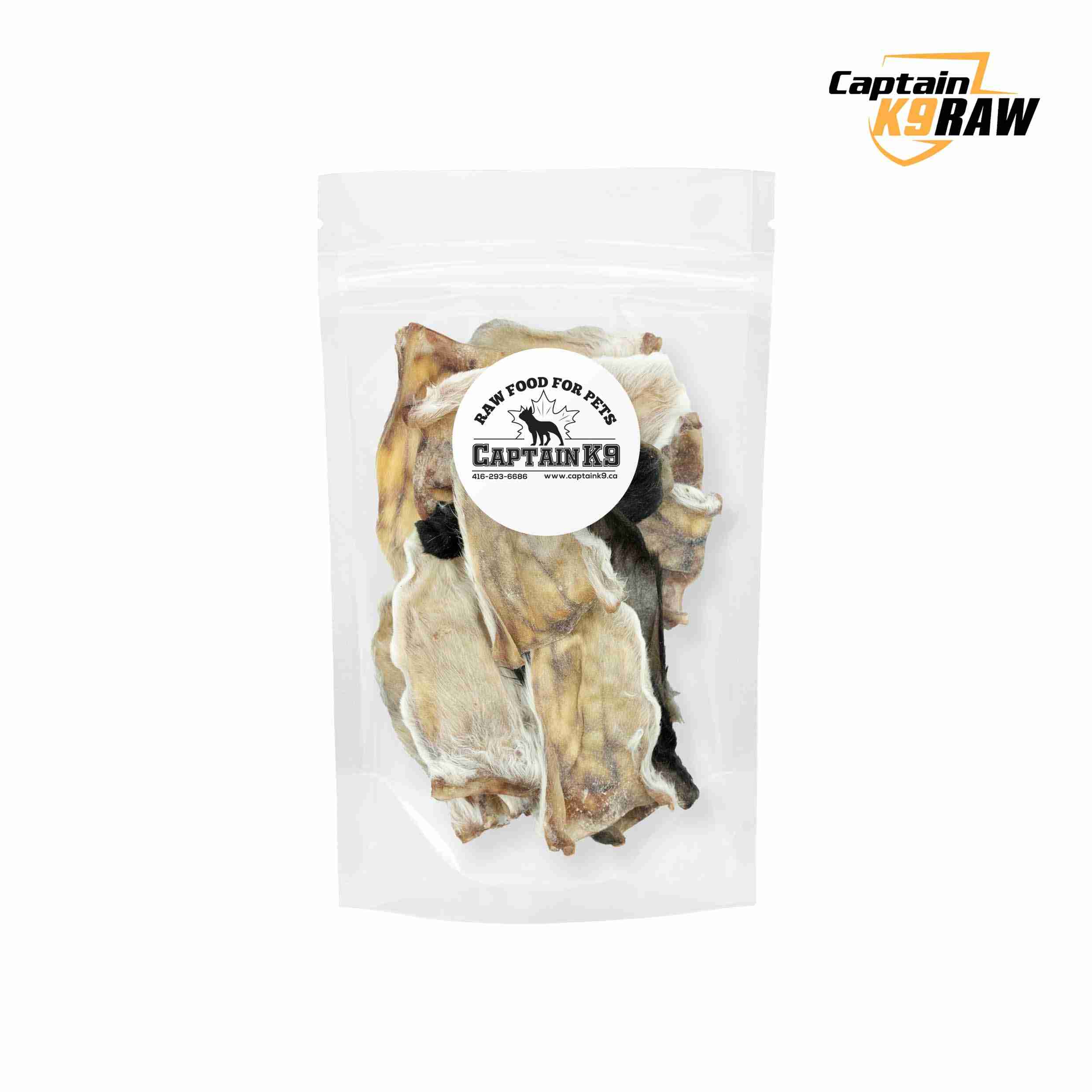 Treat_Rabbit Ear Dehydrated Rabbit Ear Treats for Dogs - Image 1