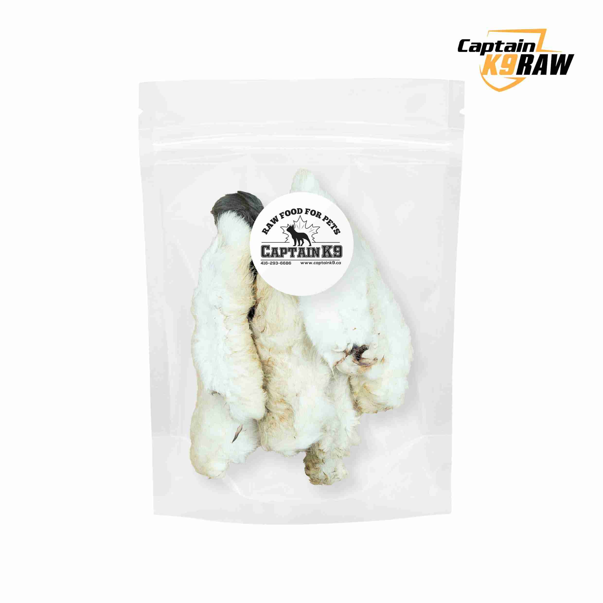 Treat_Rabbit Feet Dehydrated Rabbit Feet Treats for Dogs - Image 1